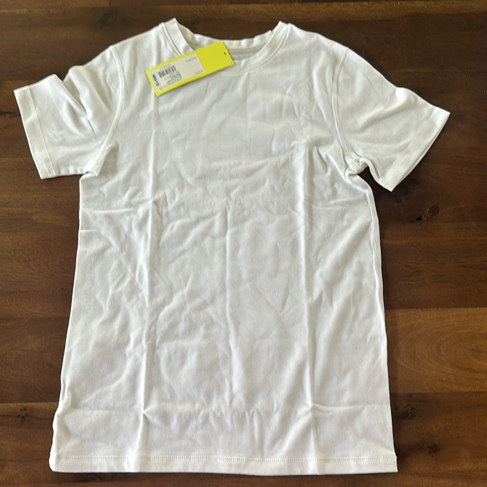 NWT youth medium all in motion white tshirt